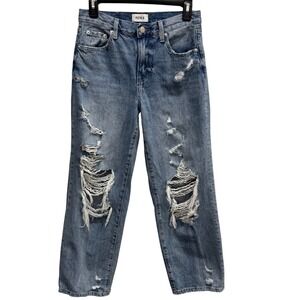 Pistola Bobbie High Rise Wide Leg Distressed Jeans Women's‎ Size 25